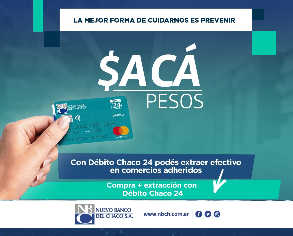 Sacá Pesos: compra más extracción en comercios, una alternativa para obtener efectivo