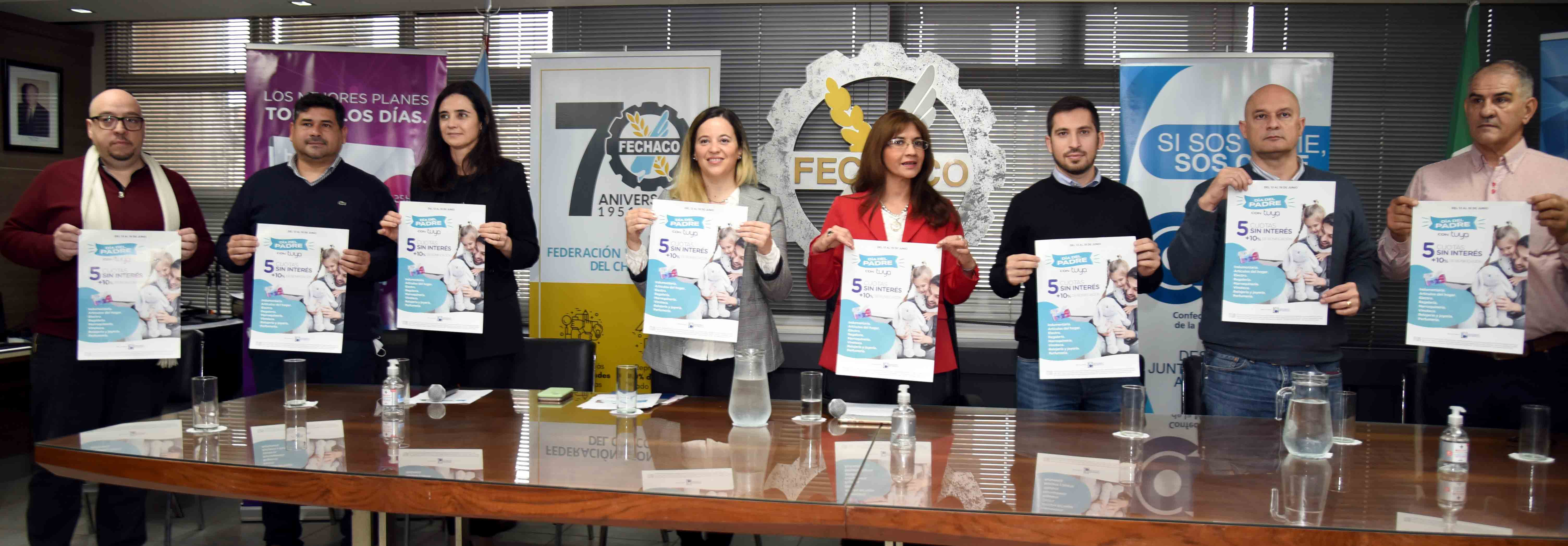 Nuevo Banco del Chaco y Federación Económica presentaron la promoción Día del Padre con Tarjeta Tuya