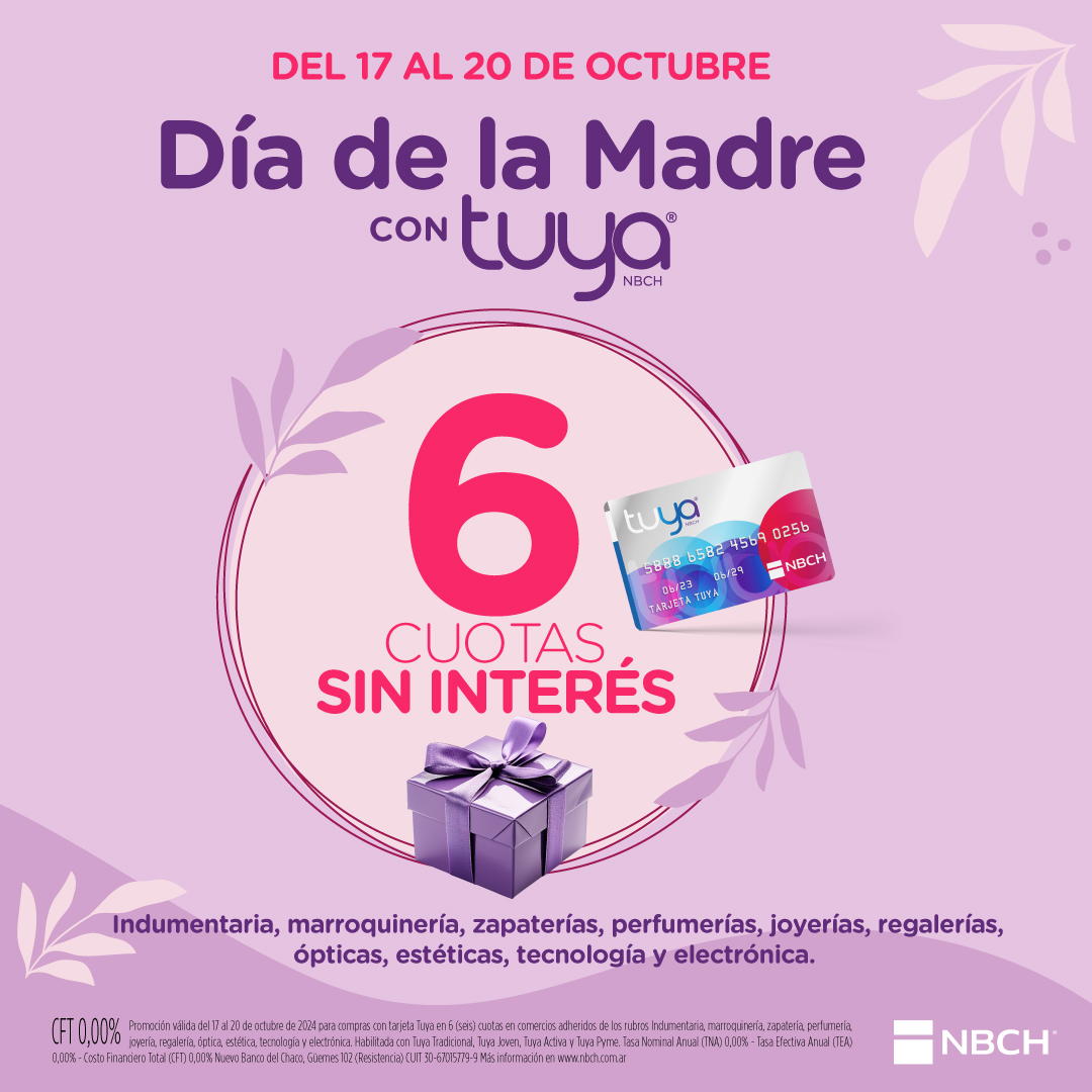 Hoy comienza Día de la Madre con Tuya