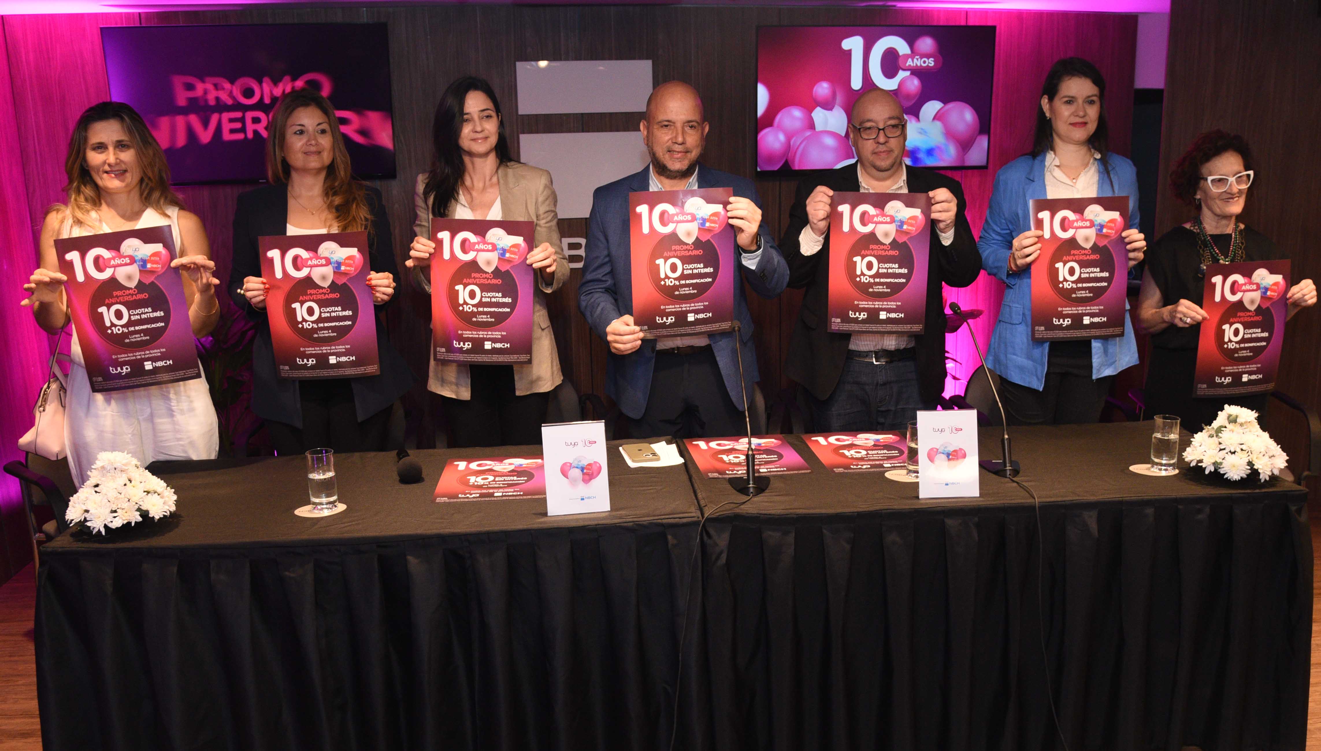 Nuevo Banco del Chaco celebra 10 años de Tarjeta Tuya