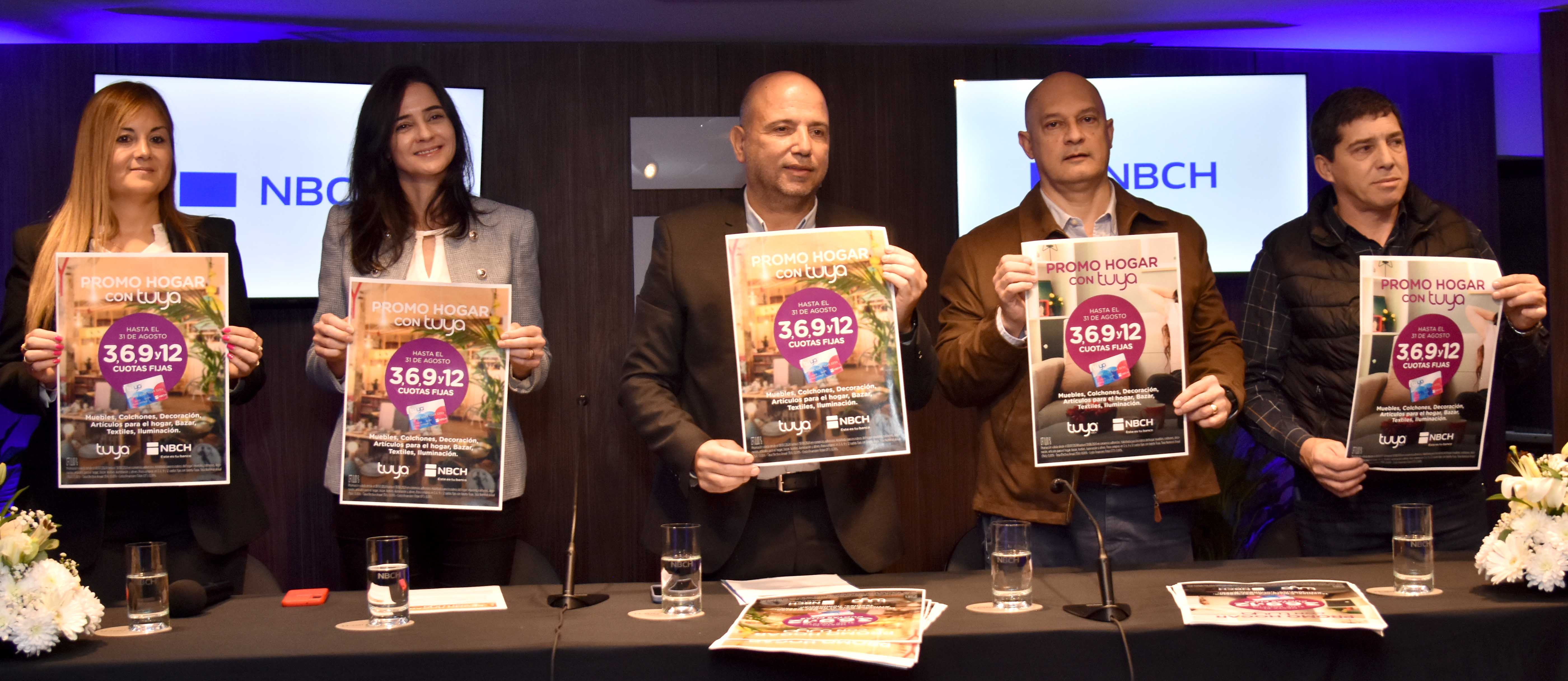 NBCH presentó la promoción especial Hogar con Tuya 
