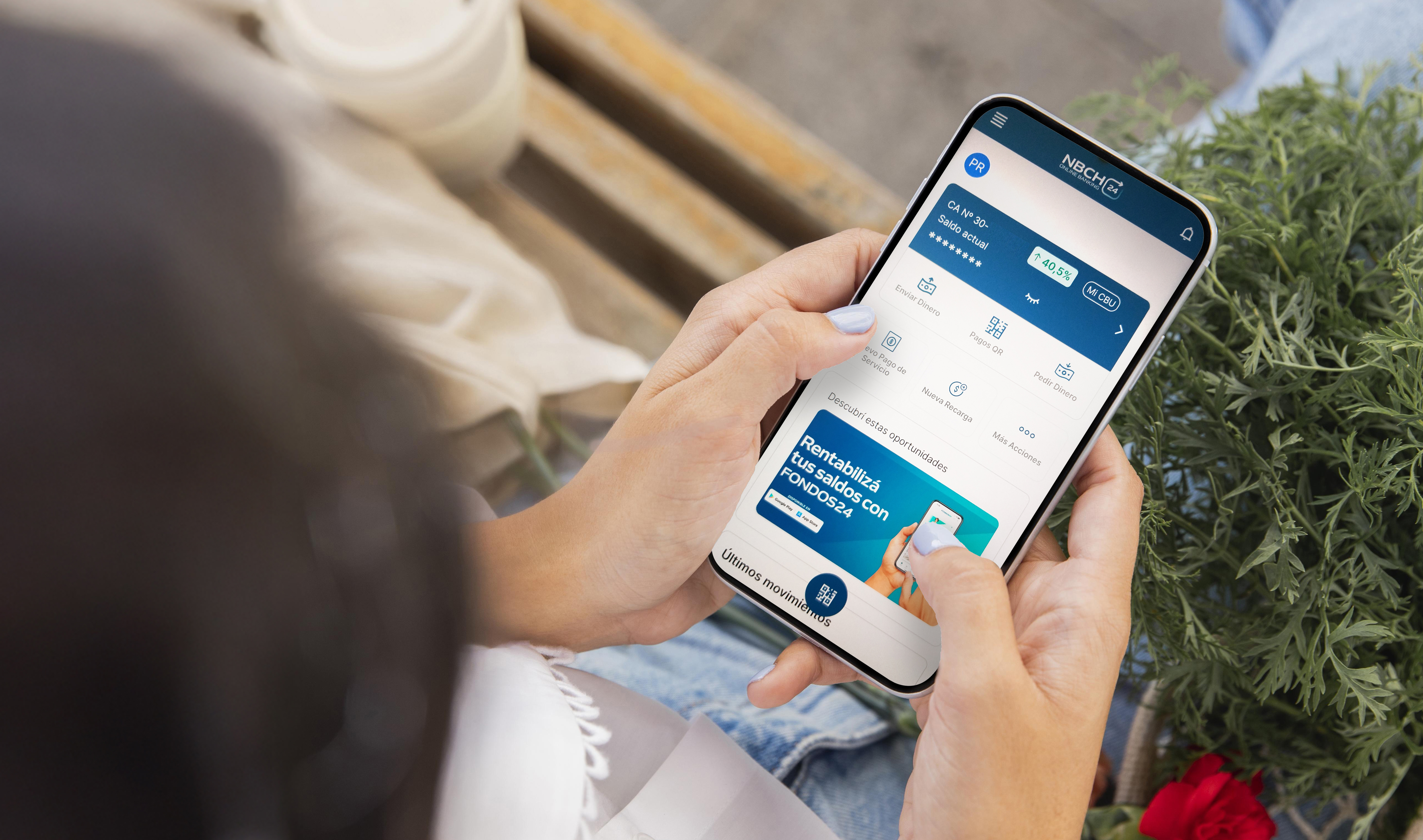 NBCH24: el banco en el celular que hace rendir los saldos