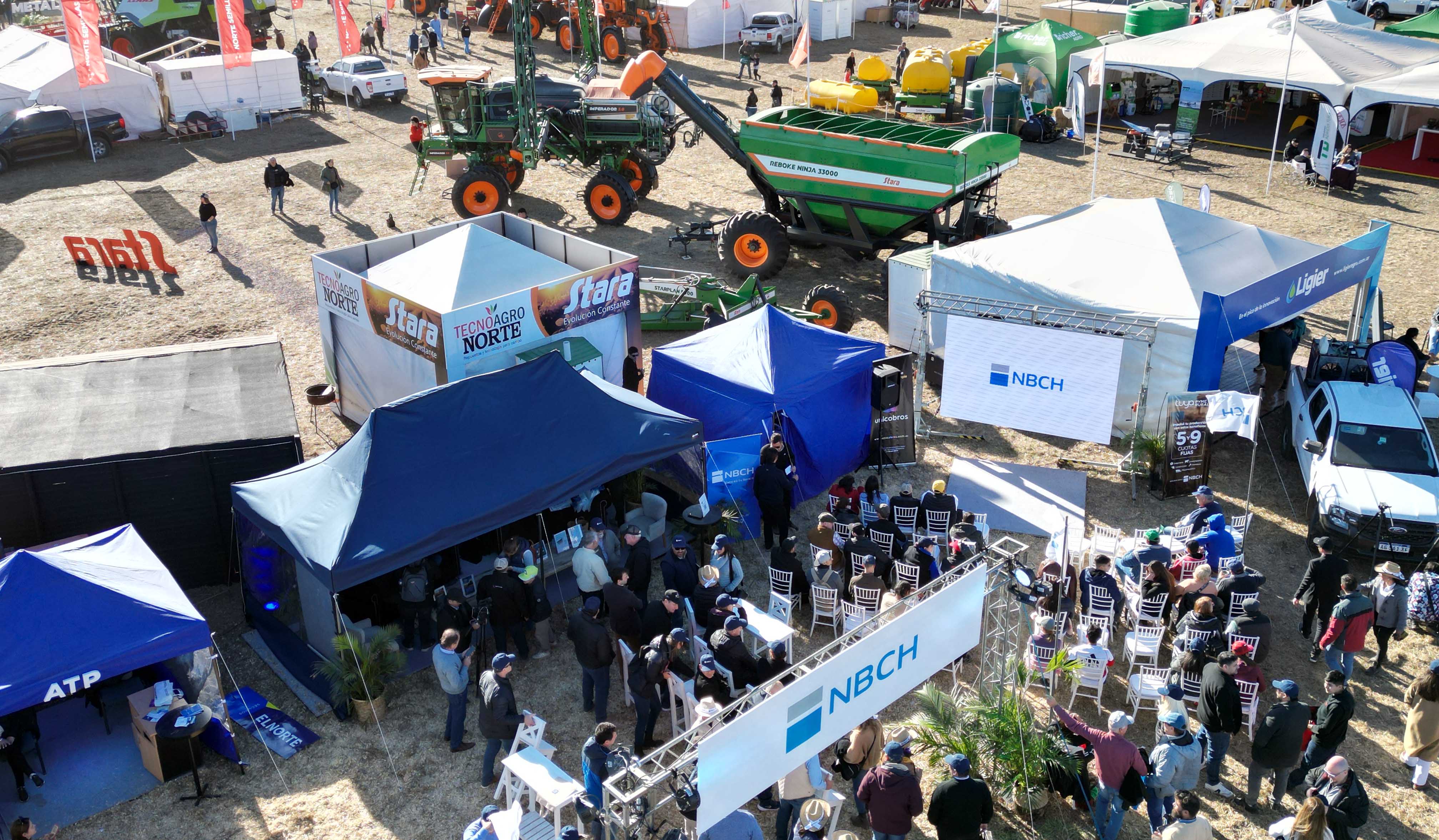 Financiamiento, charlas especializadas y medios de pago, las propuestas del Grupo NBCH en Agronea