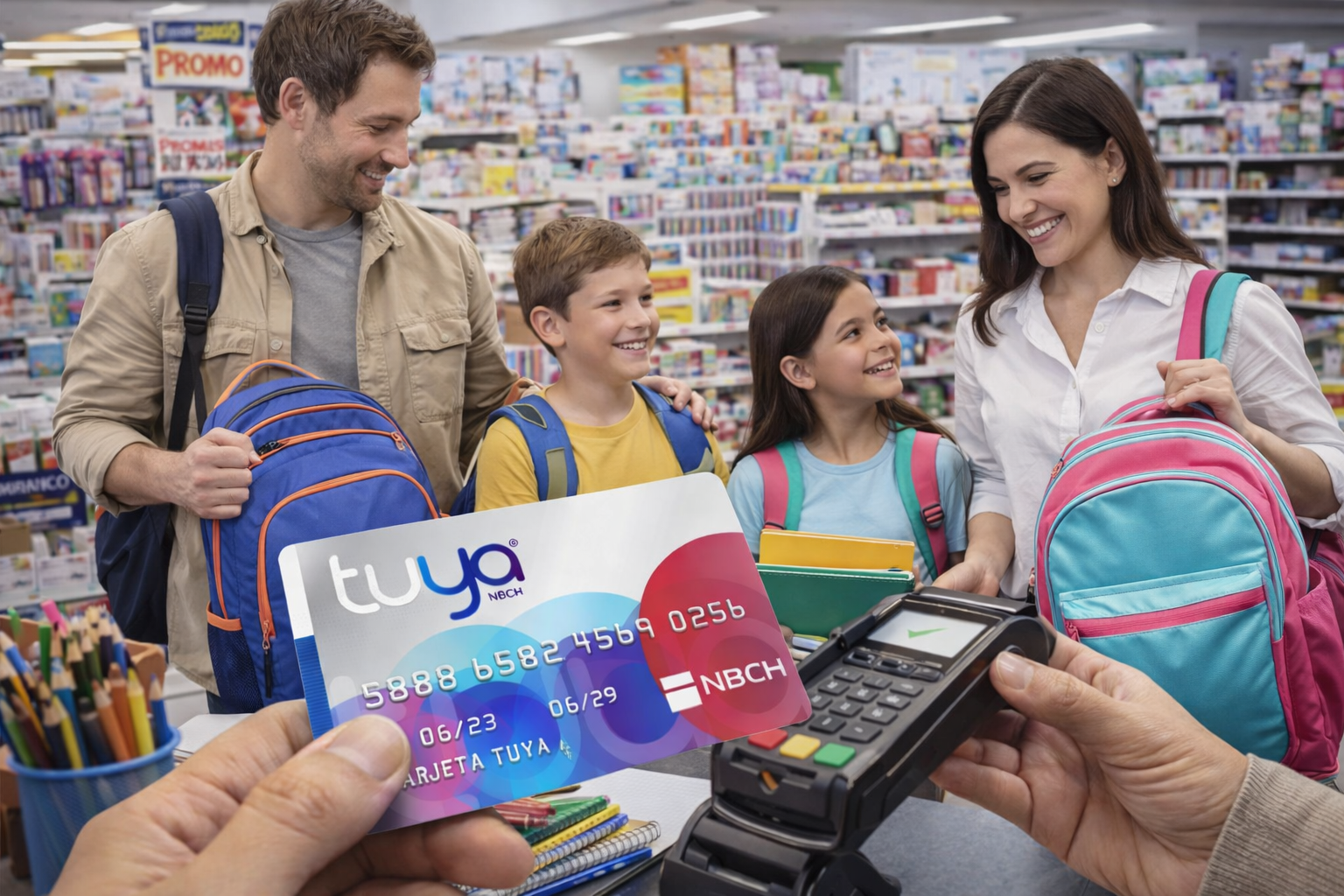 Vuelta al cole con Tuya: 20% de bonificación y cuotas sin interés para las compras escolares