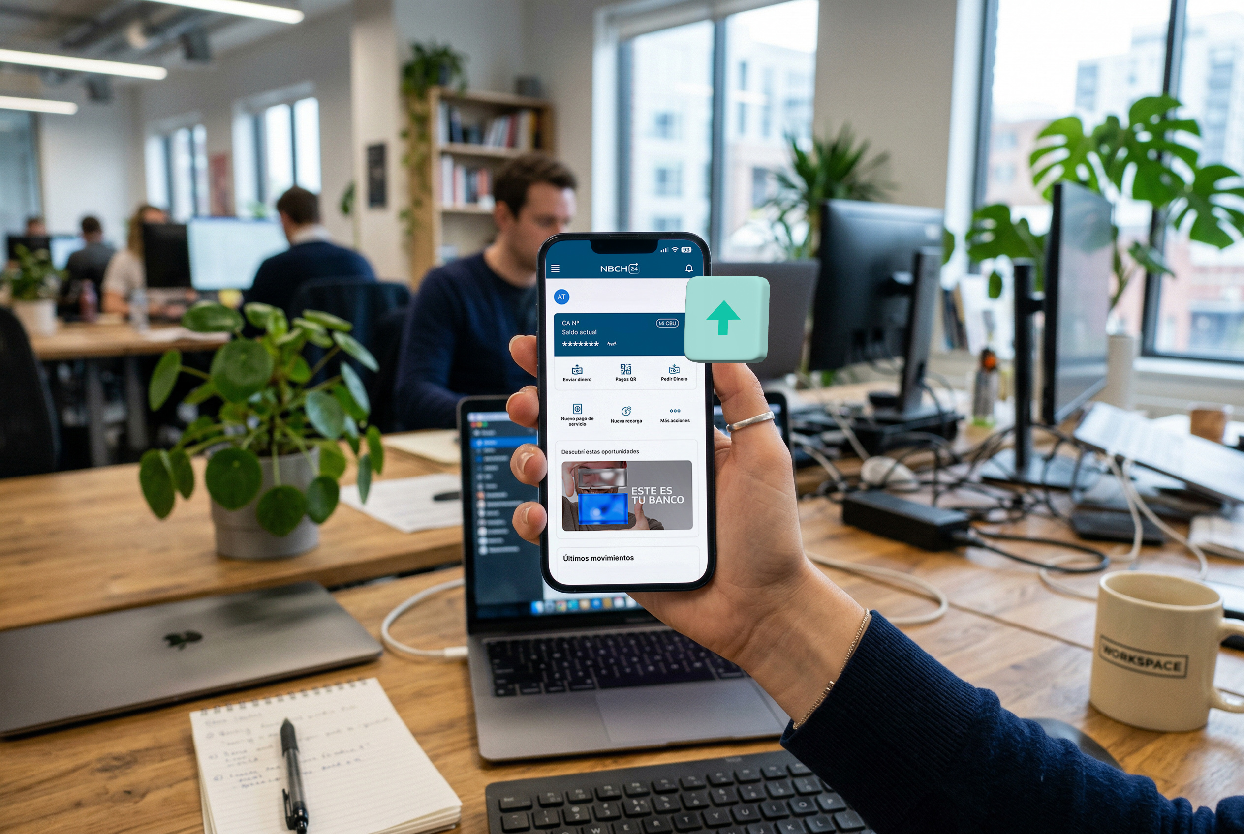 Cuenta remunerada NBCH: disponible para empleados de empresas y pymes