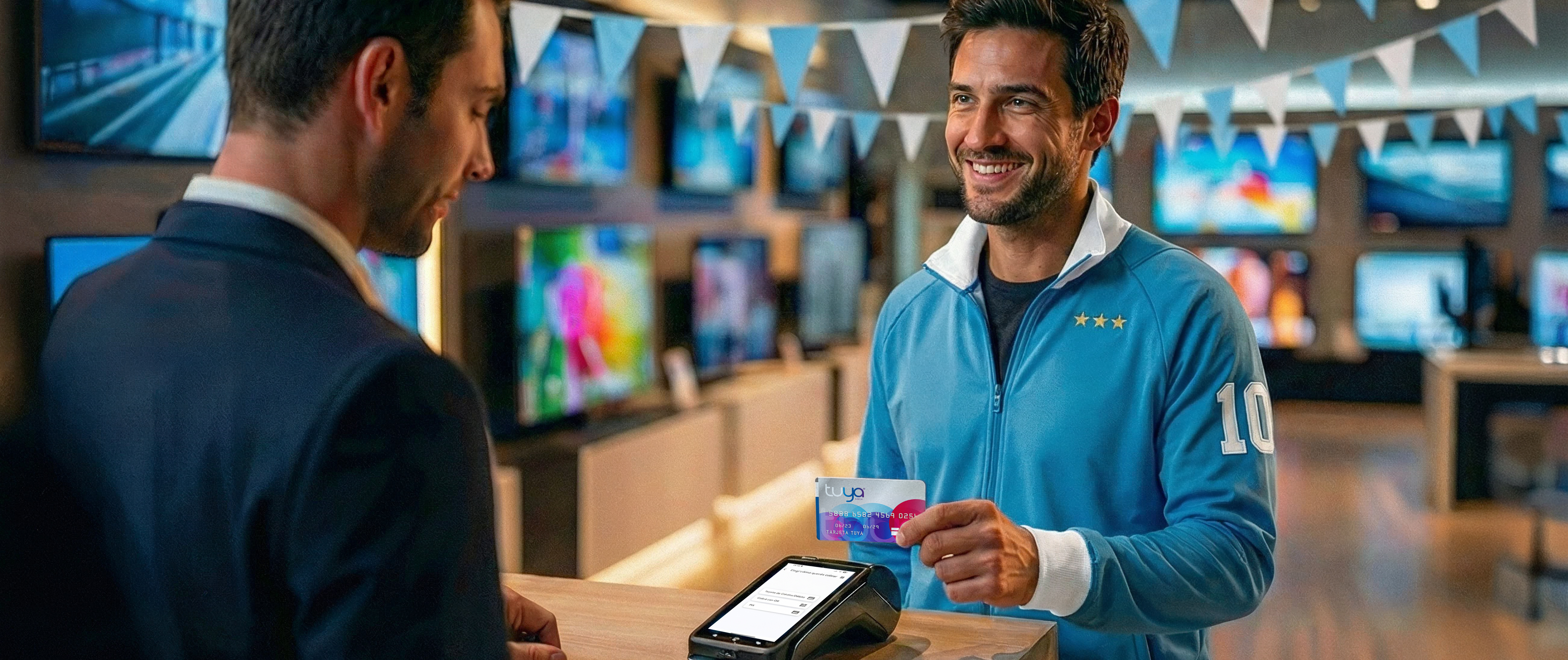 Tuya lanza una promoción especial para comprar televisores en 15 cuotas sin interés