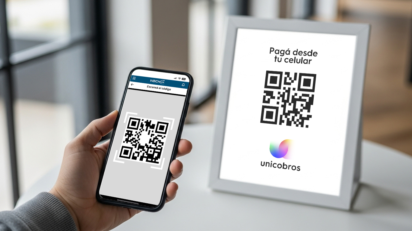NBCH y Unicobros se juegan con Argentina: 20% de reintegro en pagos con QR desde NBCH24 Online Banking