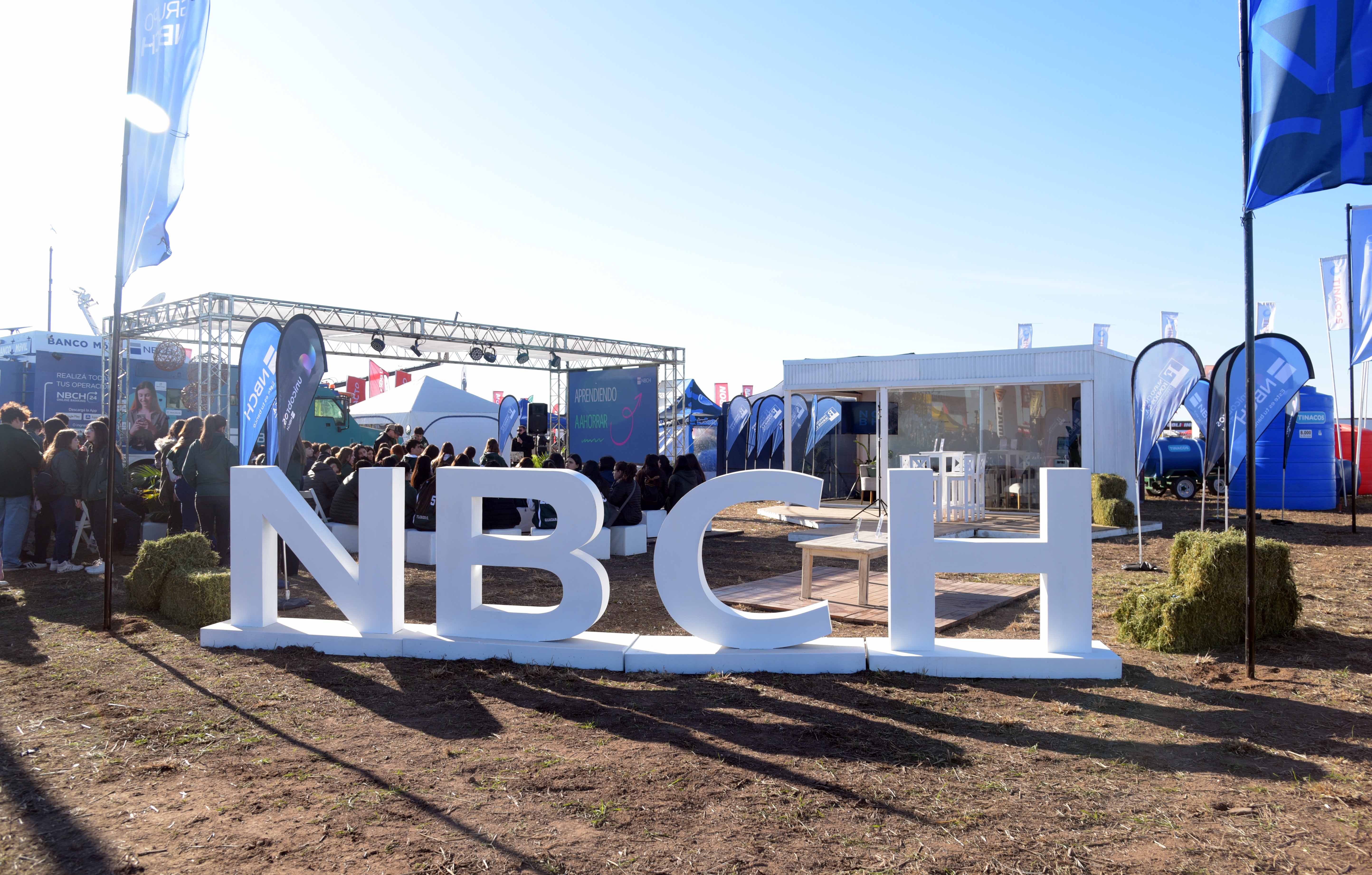 Grupo NBCH, con una agenda integral en Agronea: financiamiento productivo, promociones especiales y educación financiera